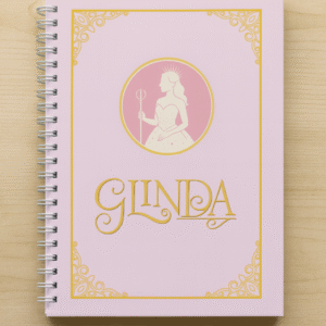 Caderno de anotaçoes - Glinda - Wicked